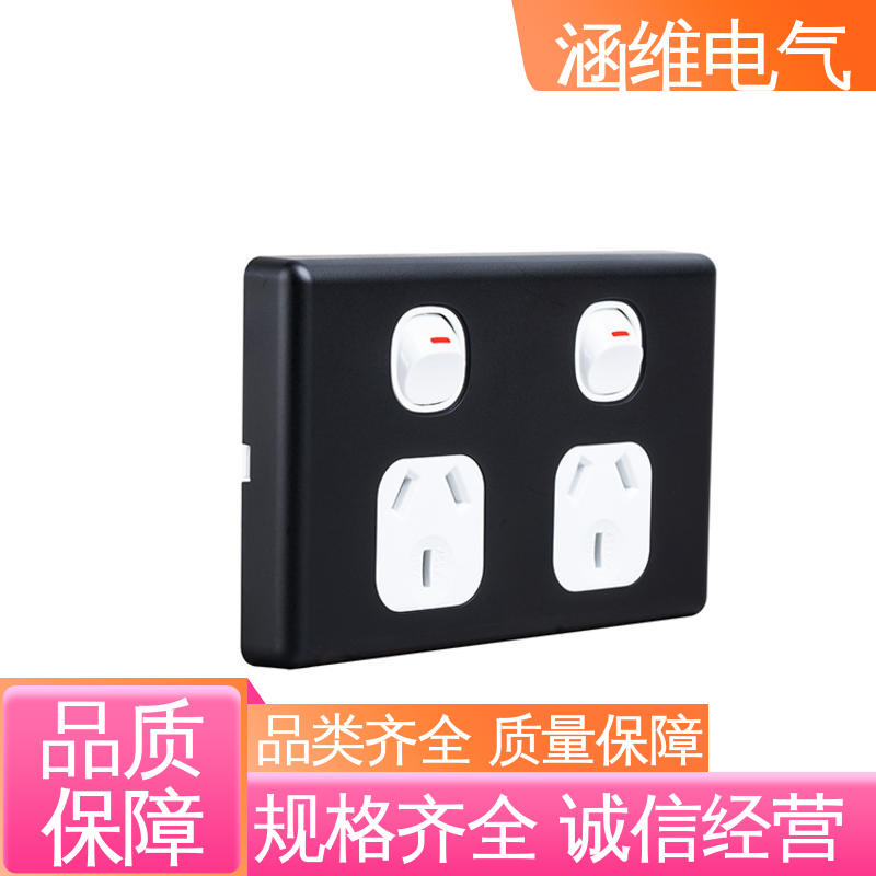 Hanwei Electric Room Kitchen Appliances Australian Standard Wall Sockets Craft Exquisite Induction Support Customized Material Selection and High Quality