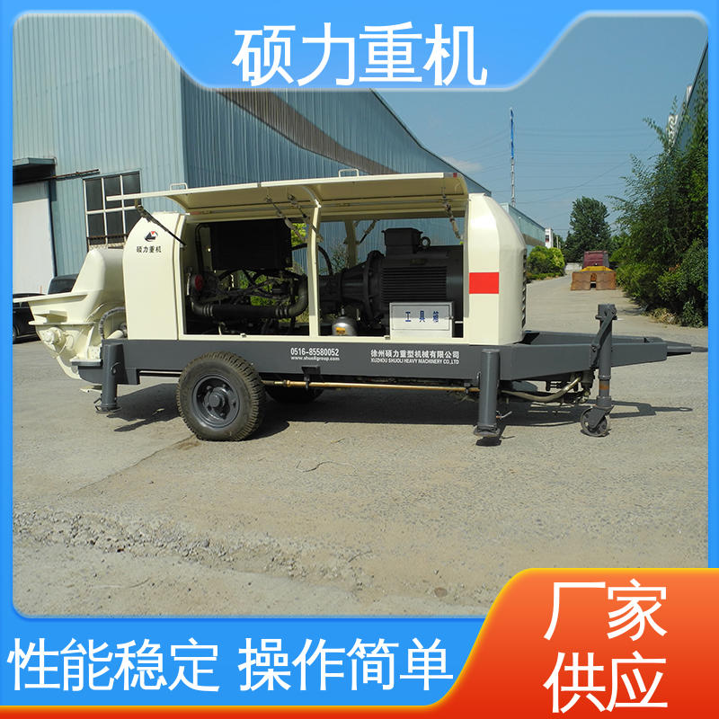 Professional and Reliable Large Concrete Delivery Pump, Fine Stone Mortar Mud Heavy Machinery Equipment, Shuoli Heavy Machinery