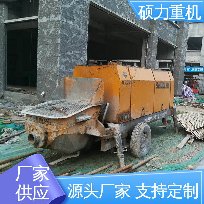 Concrete delivery pump accessories, secondary construction of high-rise buildings on construction sites, column pumps, easy to use, and powerful heavy machinery