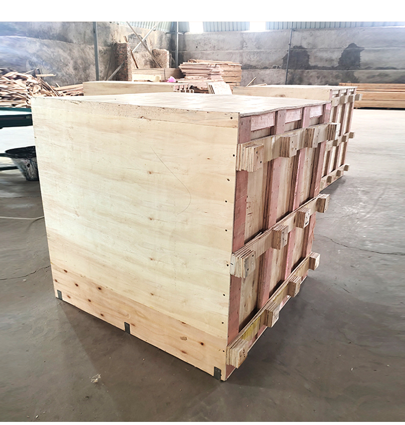 Jinwei Special Machinery fully enclosed wooden boxes support customized, reliable, and high warehouse logistics transportation