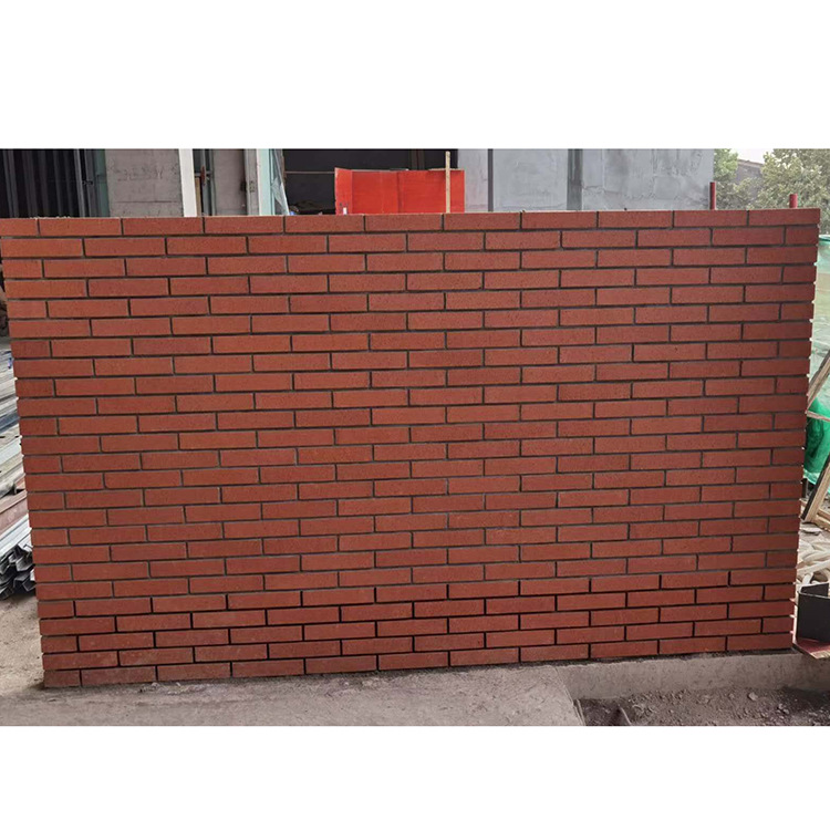 Multipurpose Red Refractory Textured Brick Clay Brick for Architecture Decoration