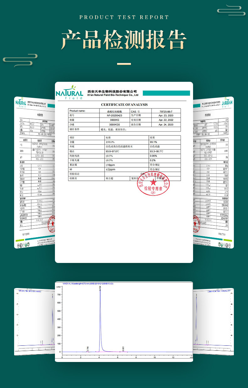 Looking for a factory to customize kojic acid palmitate 99% industrial grade raw material flake powder