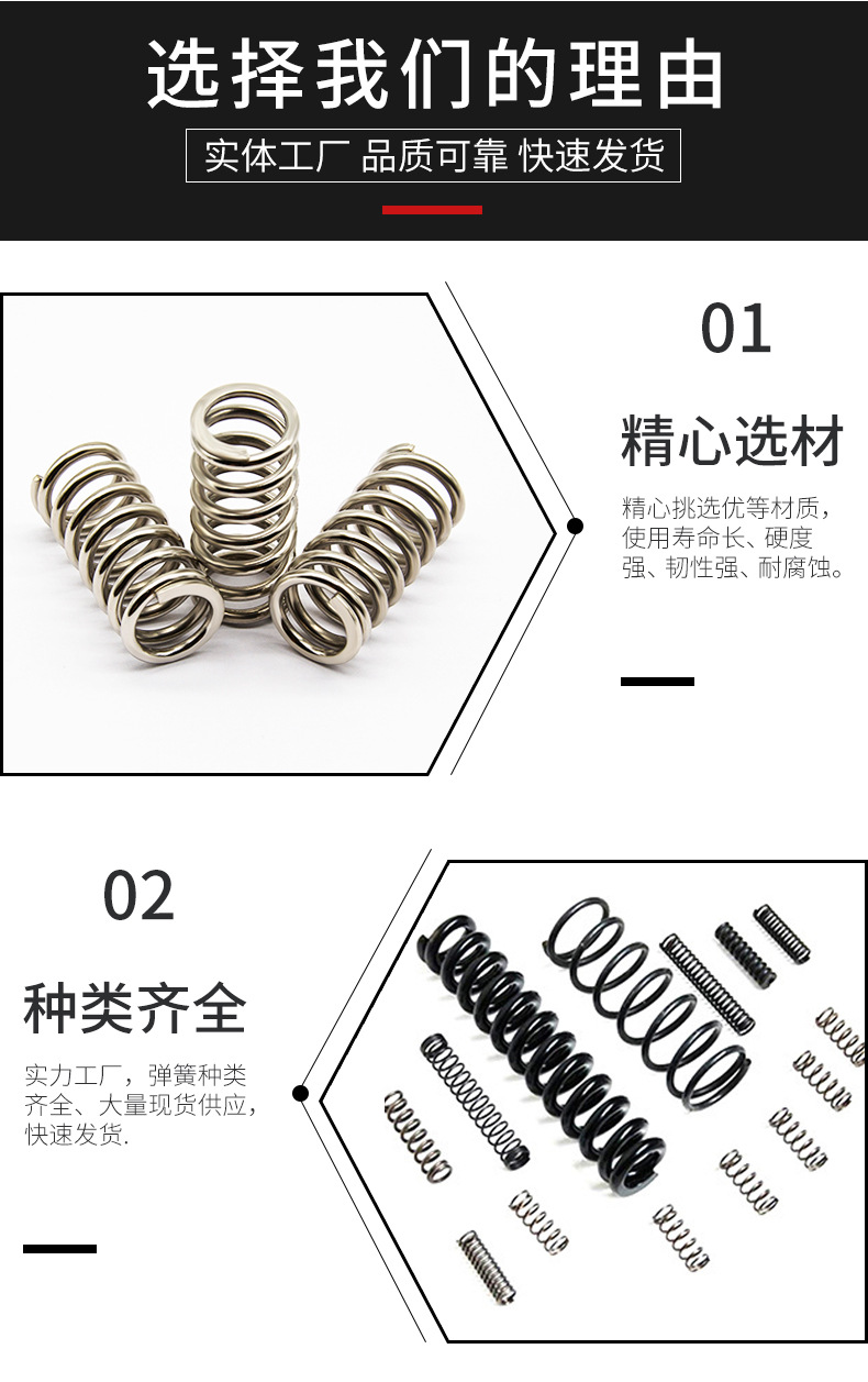 Hunter Hardware Compression Spring Manufacturer Manufactures Precision Micro Size Anisotropic Toy Bending