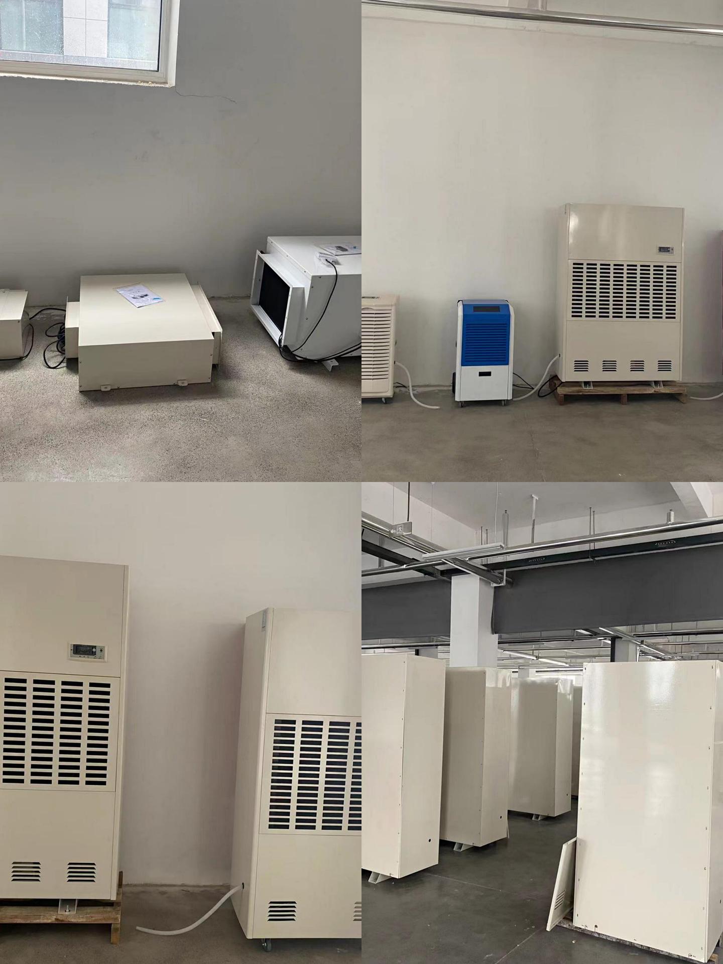 Low temperature resistant dehumidifier 480L high-power RWDW-4881E cold storage factory industrial warehouse dehumidifier Ruiwang