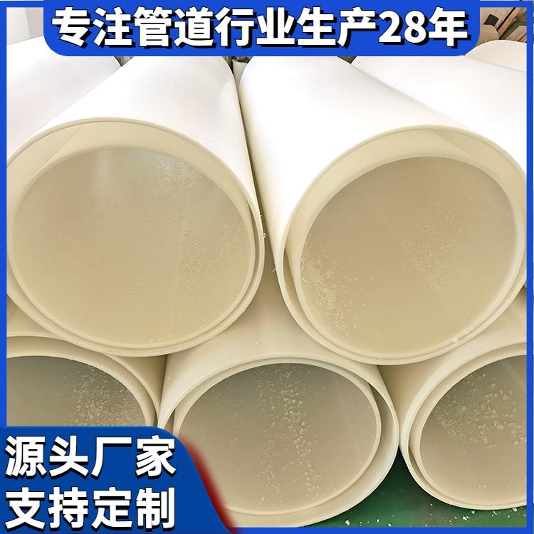 Qiansi National Standard Inspection Special Vehicle Delivery PP Pipe Drainage Pipe DN20mm-DN1.2m Corrosion Resistance, Acid and Alkali Resistance