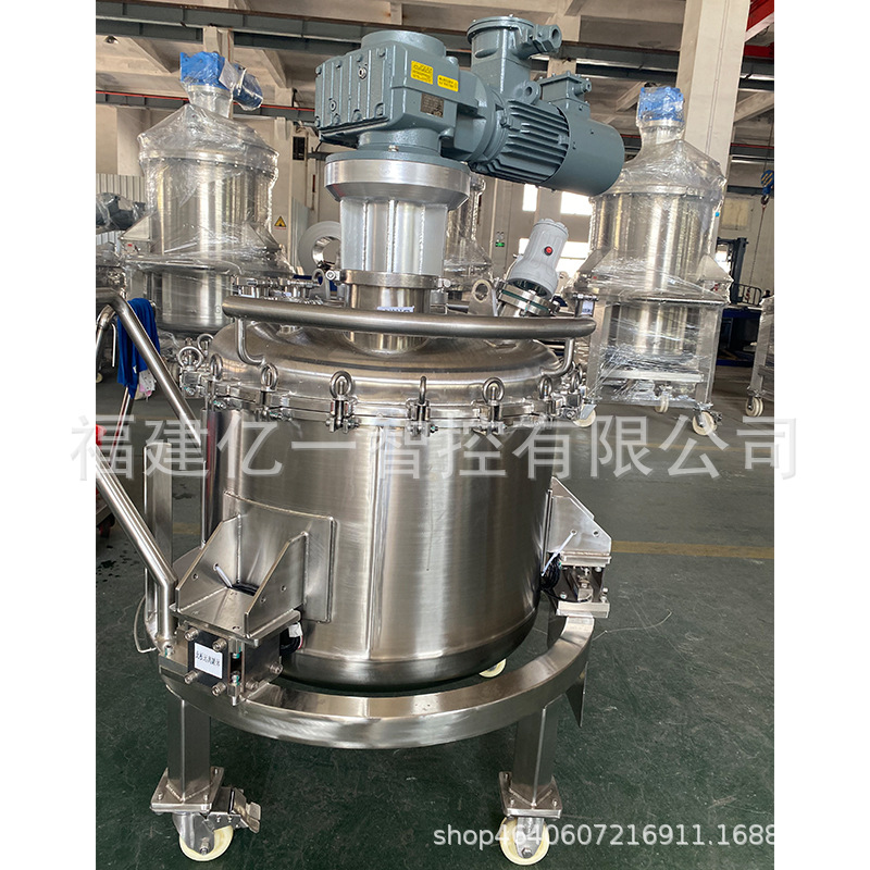 Slurry storage tank, stainless steel multifunctional mobile atmospheric pressure material tank, various liquid tanks, 200L