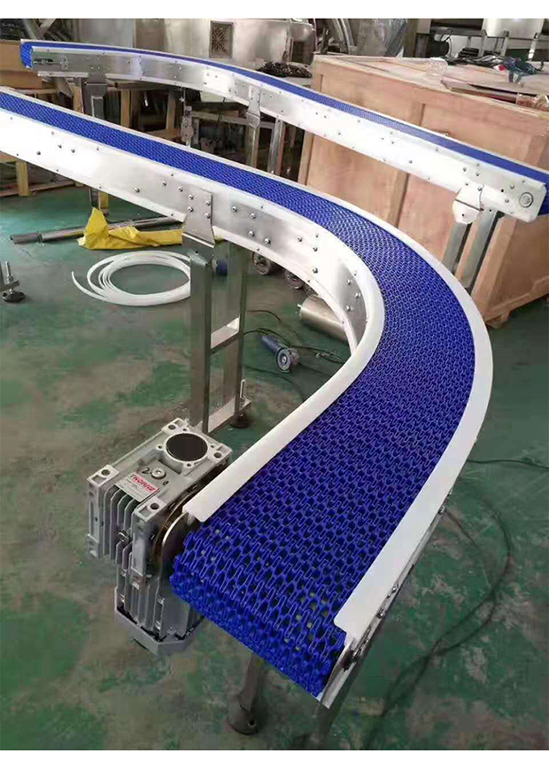 Dahua anti-skid, wear-resistant, corrosion-resistant right angle turning conveyor, express logistics sorting line, and conveying equipment