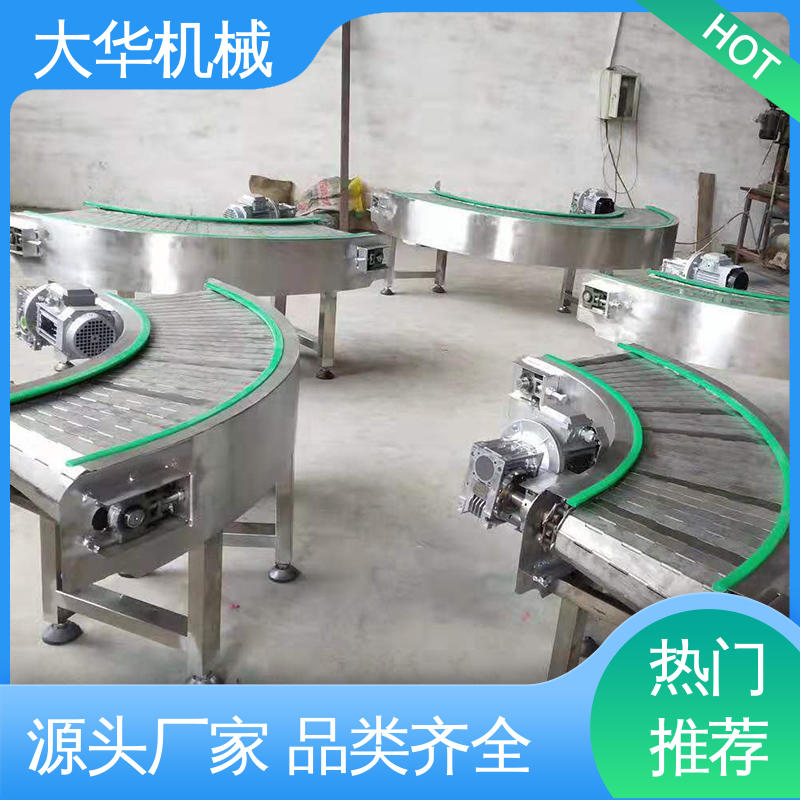 Dahua anti-skid, wear-resistant, corrosion-resistant right angle turning conveyor, express logistics sorting line, and conveying equipment