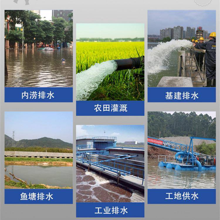 Diesel sewage pump flood and disaster relief emergency pumping pump mobile drainage pump truck 12 inches