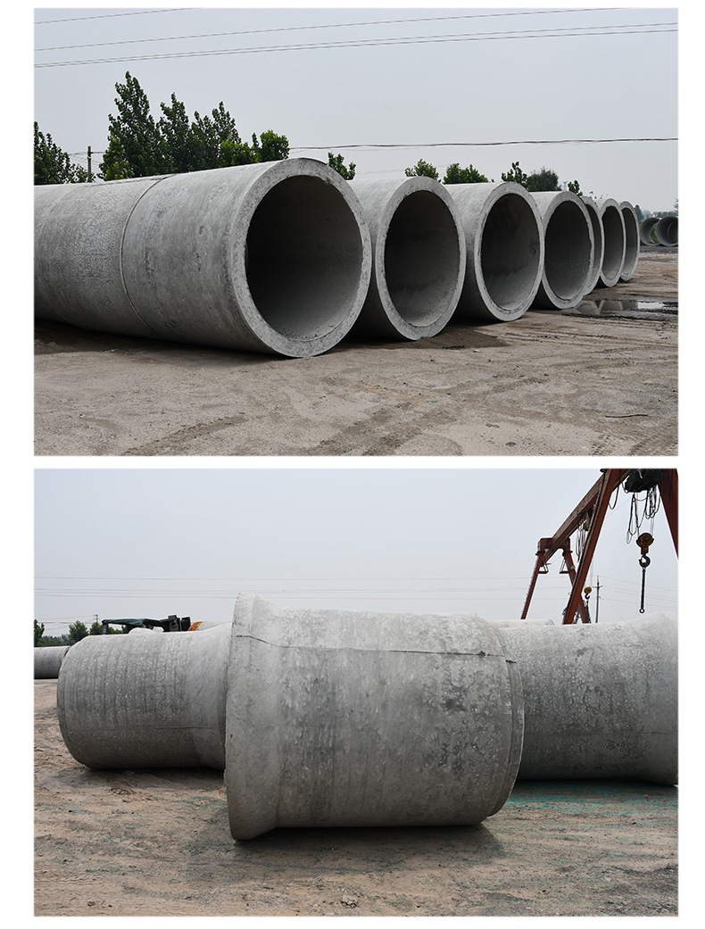 Manufacturer's diameter 500mm socket production concrete cement pipe culvert cement products prefabricated cement pipe