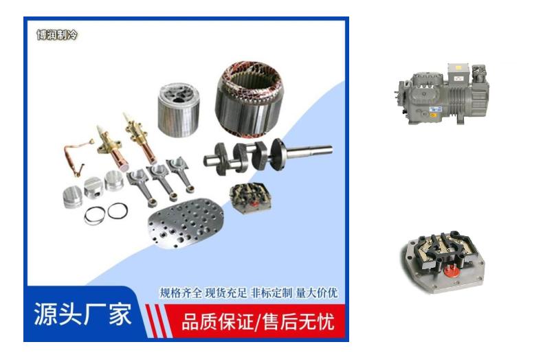 Daming refrigeration DMZL small four cylinder compressor oil heating rod oil pump crankshaft 4YG-20.2 friction component precision