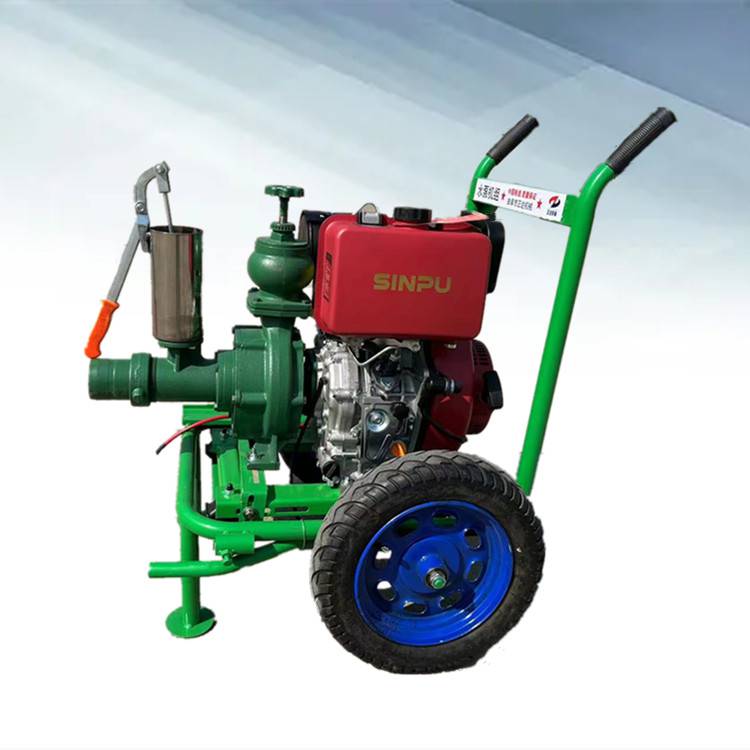 Garden greening sprinkler pump diesel 3-inch high lift pump cart portable irrigation water pump