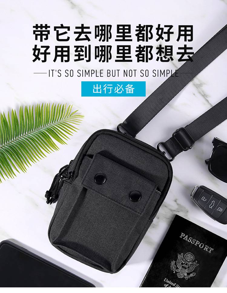 Weiqiang Hanging Neck Mobile Bag Multifunctional Travel Document Bag RFID Storage Zero Wallet Amazon * * * Sent on behalf