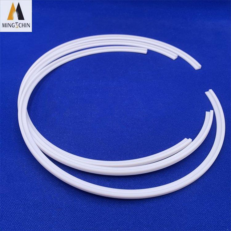 Non standard customized fluoroplastic products PTFE phosphorus expansion flange buffer strip KL-0295-A high temperature resistance