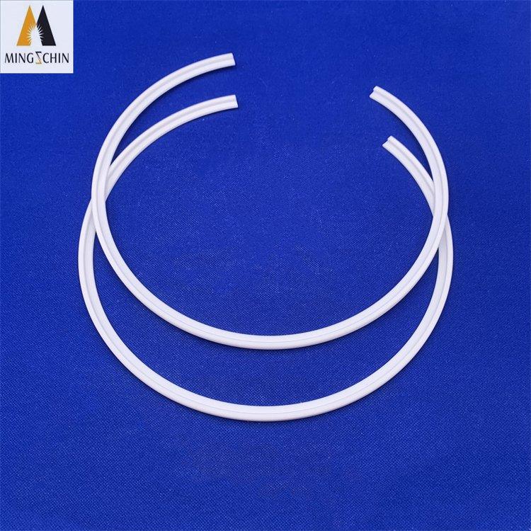 Non standard customized fluoroplastic products PTFE phosphorus expansion flange buffer strip KL-0295-A high temperature resistance