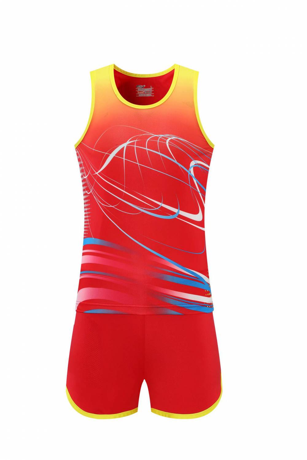 ***Boys' Track and Field Suits for Middle School Entrance Examination Primary and Secondary School Students' Track and Field Training Suits Set Marathon Running Team Kits