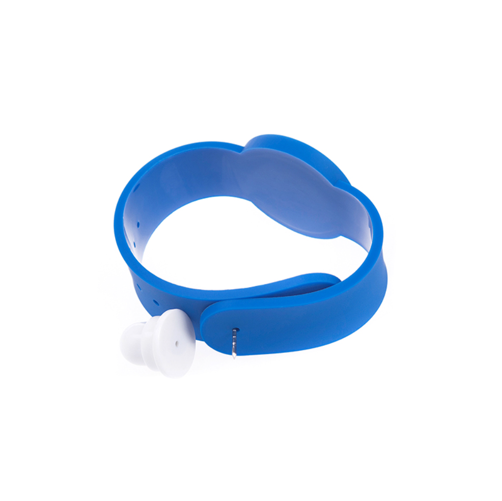 RFID bracelet access control IC card made of silicone material, waterproof silicone wristband, customized ID card