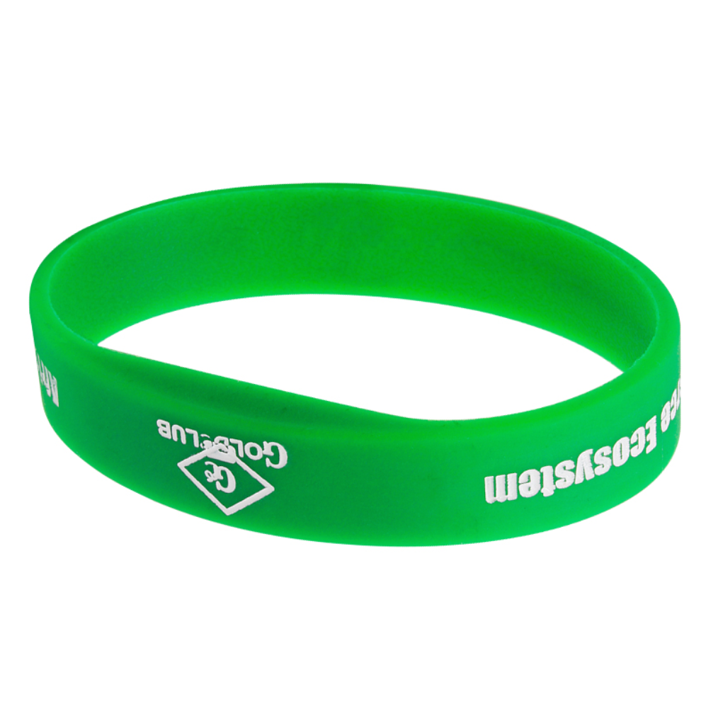 RFID bracelet access control IC card made of silicone material, waterproof silicone wristband, customized ID card