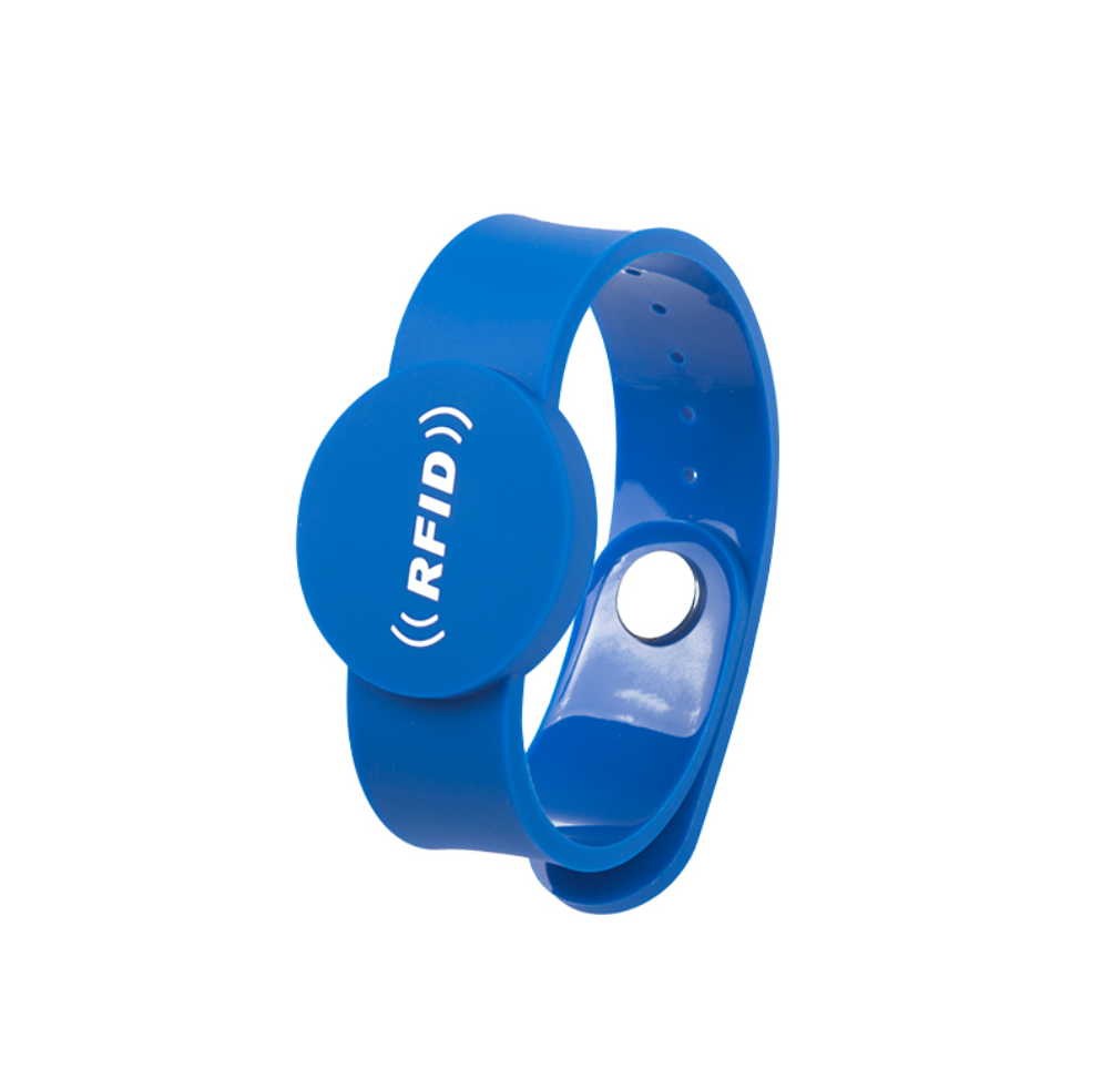 RFID bracelet access control IC card made of silicone material, waterproof silicone wristband, customized ID card