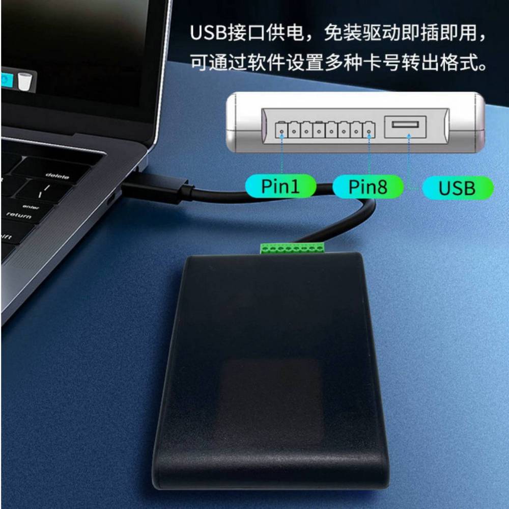 RFID reader UHF desktop electronic tag reader USB driver free RFID reader ZY-9816DK