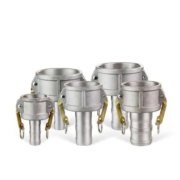 304 stainless steel quick connector F-type with flange adapter circular flange male end flange with female end female head C