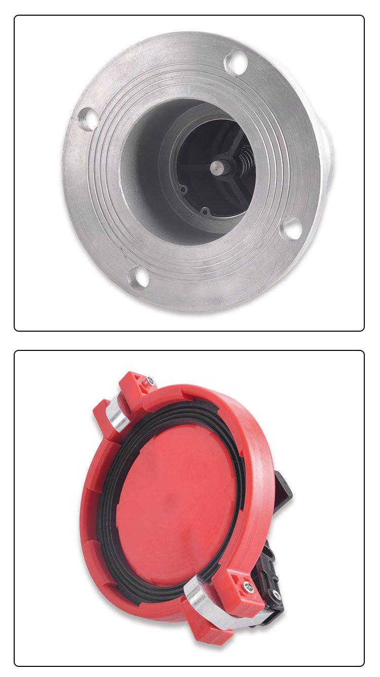 Integrated primary oil and gas recovery aluminum alloy joint valve with cover Special accessories for oil tank trucks in gas stations and oil depots