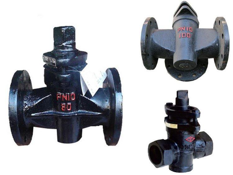 Two way and three way plug valve BX44W-10C Road valve Cast steel flange insulation plug valve for asphalt