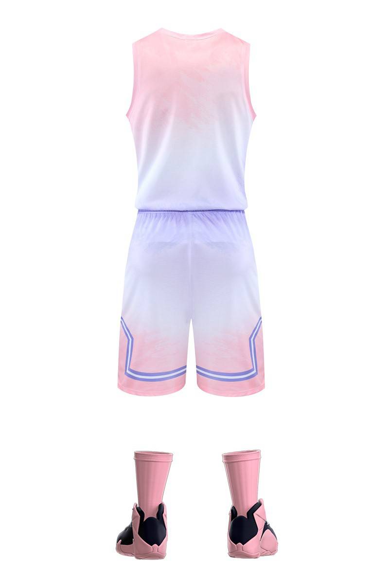 Foreign Trade Basketball Suit Set Men's Customized Jersey Printing Summer Sports Training Tank Top Competition Jersey Customization Team Uniform Customization