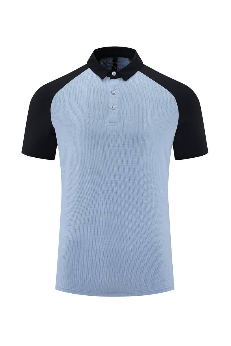 Summer * * * Business Polo Shirt Men's Short Sleeve T-shirt Casual * * Quick Dried Ice Silk Polo Shirt Men's Wear