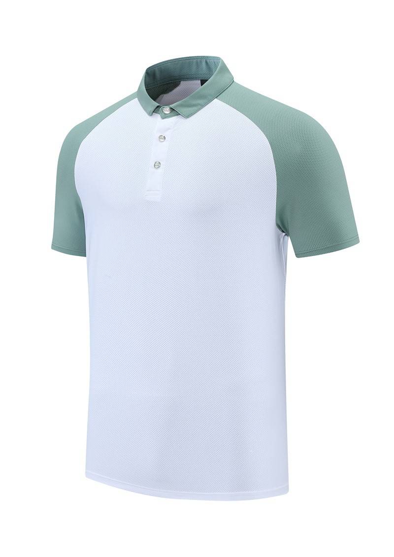 Summer * * * Business Polo Shirt Men's Short Sleeve T-shirt Casual * * Quick Dried Ice Silk Polo Shirt Men's Wear