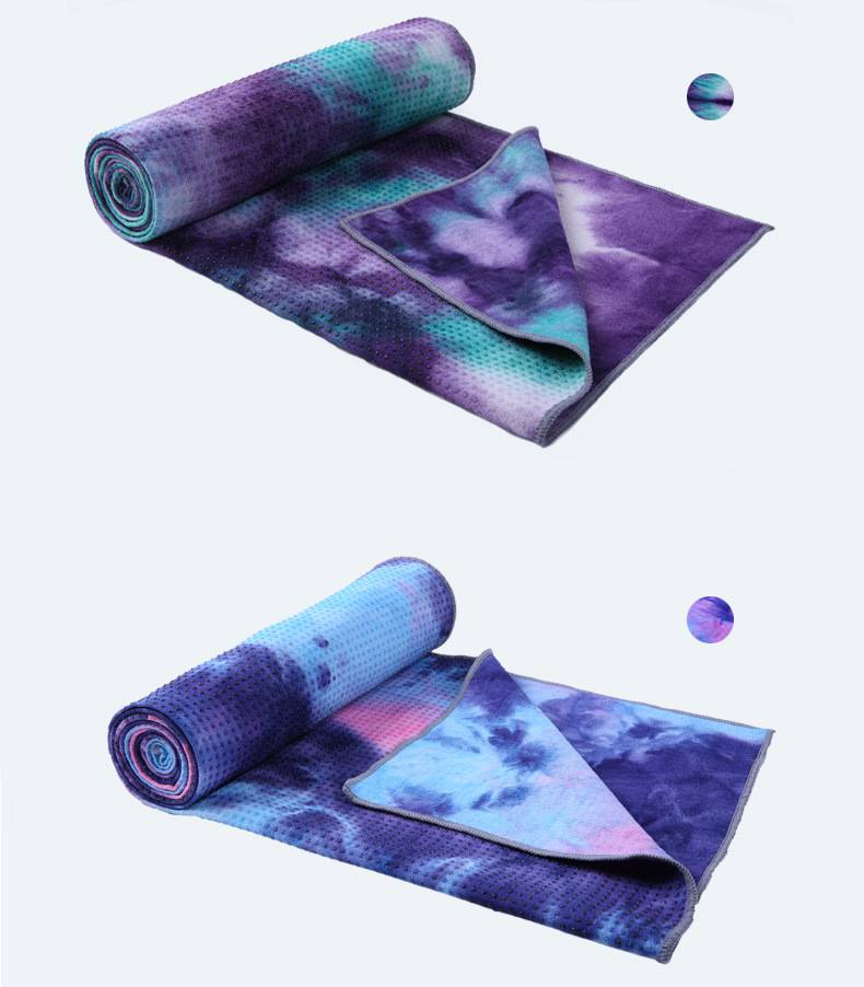 Yoga towel women's mat, anti slip, sweat absorbing towel, blanket cloth, beginner yoga portable equipment