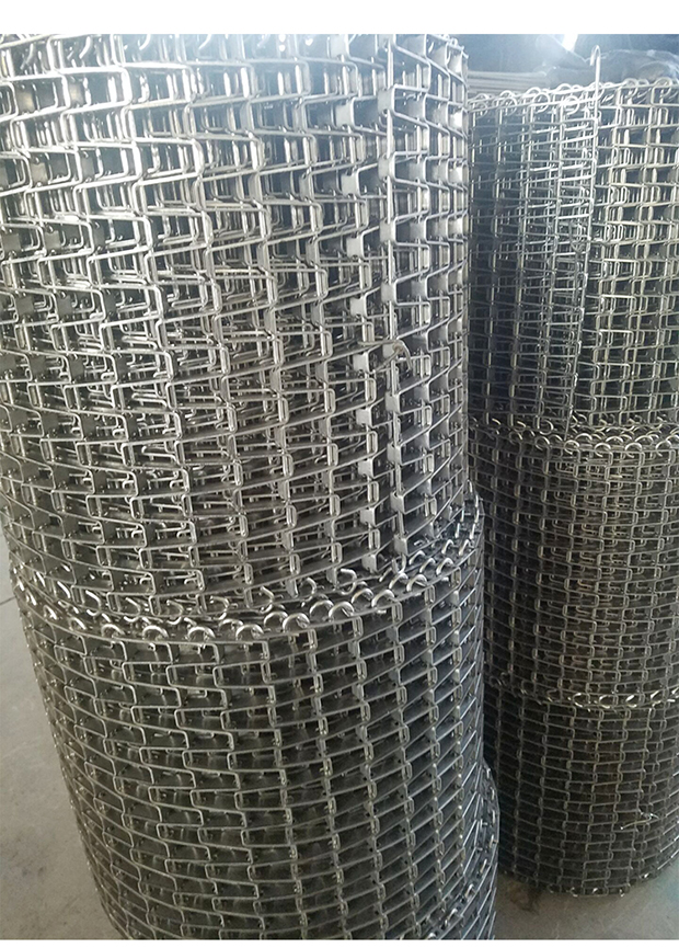 Dahua Great Wall Chain Mesh Belt Low Temperature Resistance, Durable Wear Resistance, Cleaning and Frying Production Line Horseshoe Chain Conveyor Belt