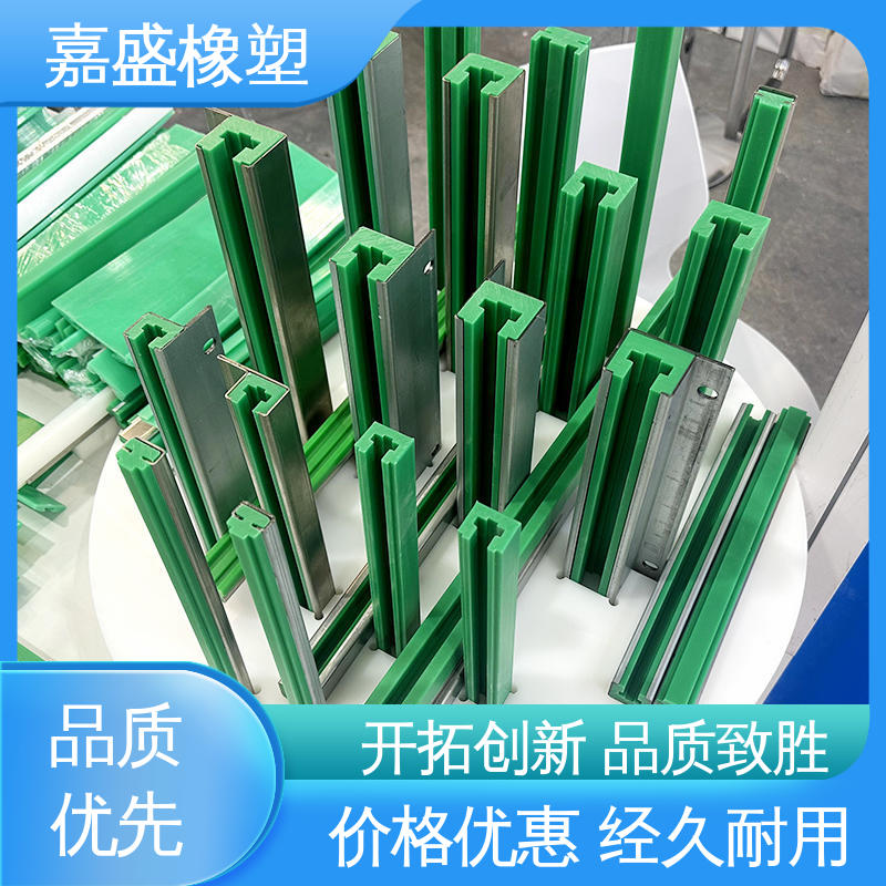 Anti stick, non water absorbing, thickened T-type 06B sliding plastic irregular parts track, food machinery chain guide rail, Jiasheng