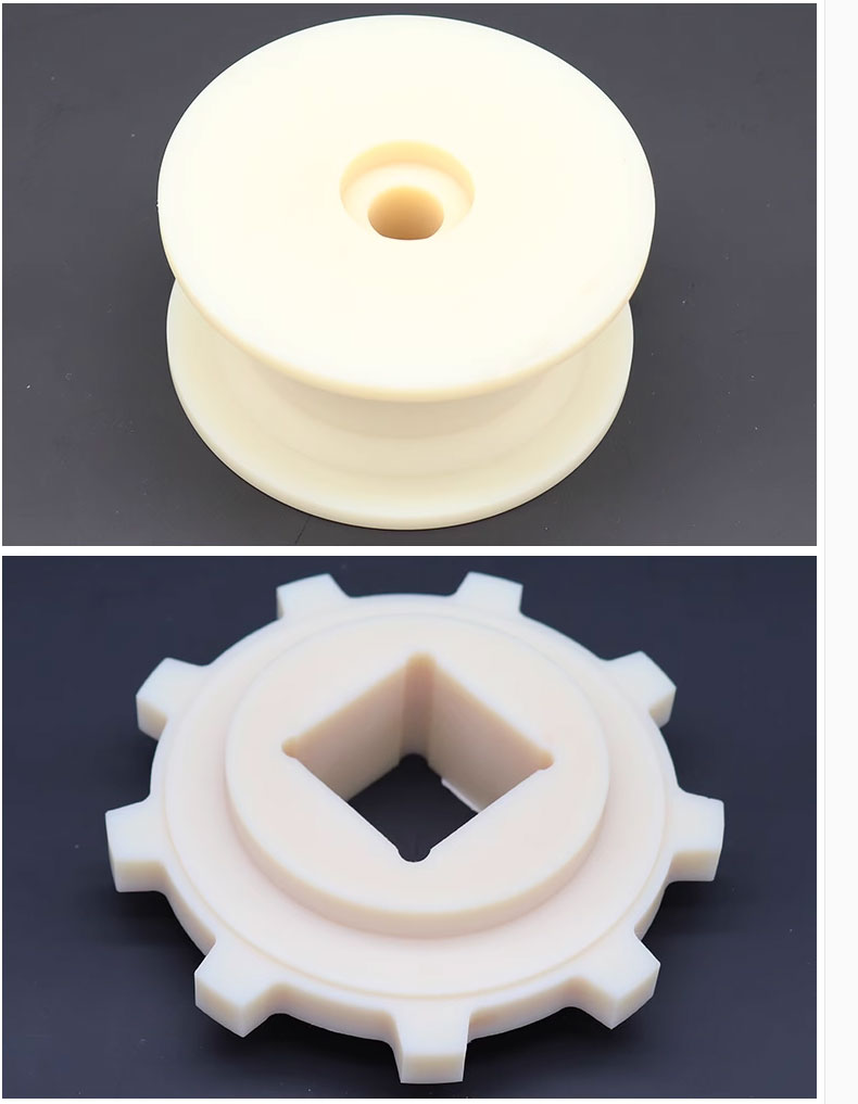 Yutuo Automotive Industry Plastic Guide Wheel Processing MC Nylon Gear Manufacturer Corrosion and Wear Resistance