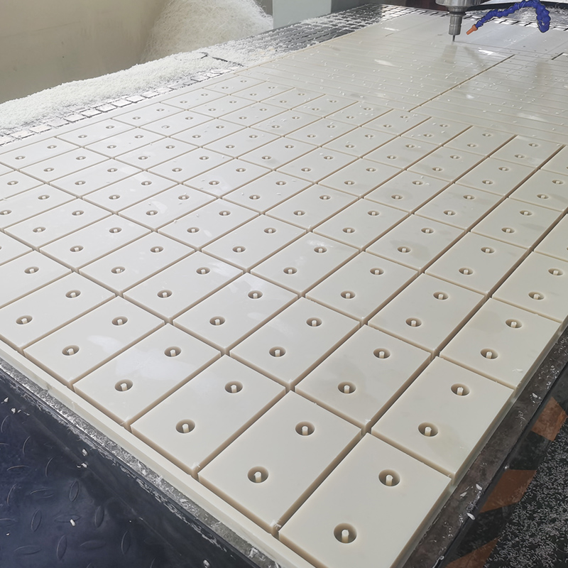 Reinforced engineering plastic board, mechanical parts processing board, wear-resistant, flame-retardant, and anti-static white nylon board, Jiasheng