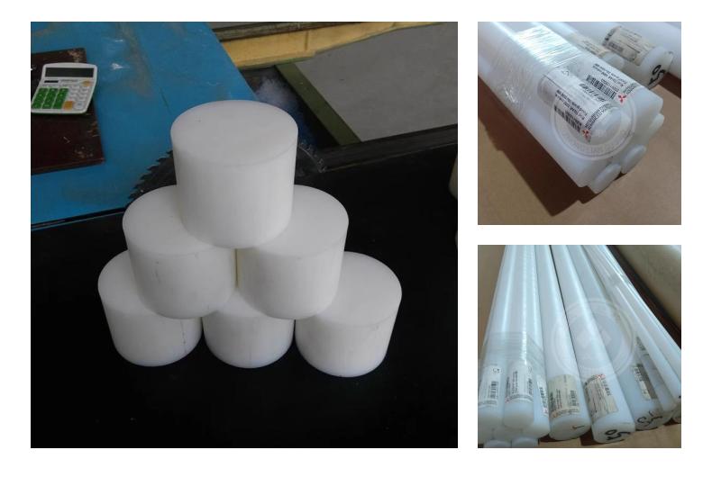 Japan Mitsubishi (Switzerland Cross Jun) imported ultra-high molecular weight polyethylene UPE rod with original packaging