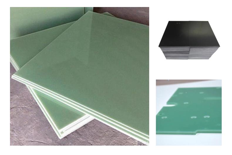 Anti static epoxy board FR4 epoxy board processing insulation board grinding board G10 fiberglass board electrical board processing