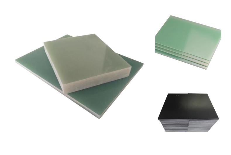 Manufacturer provides customized fiberglass board FR4 board, water green fiberglass insulation board 1mm