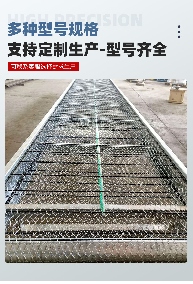 Jiayu Grain Fruit and Vegetable Belt Cleaning Assembly Line Mesh Belt Chain Plate Conveyor High Temperature Food Grade