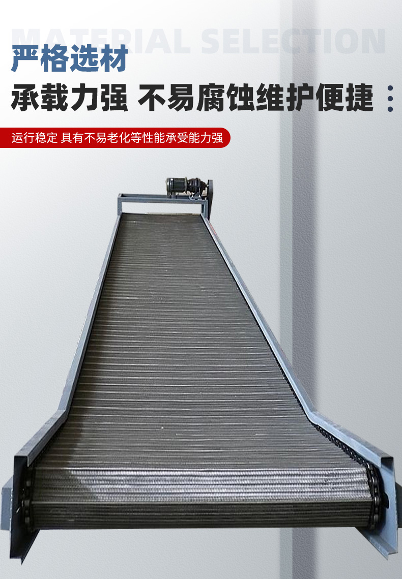 Jiayu Grain Fruit and Vegetable Belt Cleaning Assembly Line Mesh Belt Chain Plate Conveyor High Temperature Food Grade