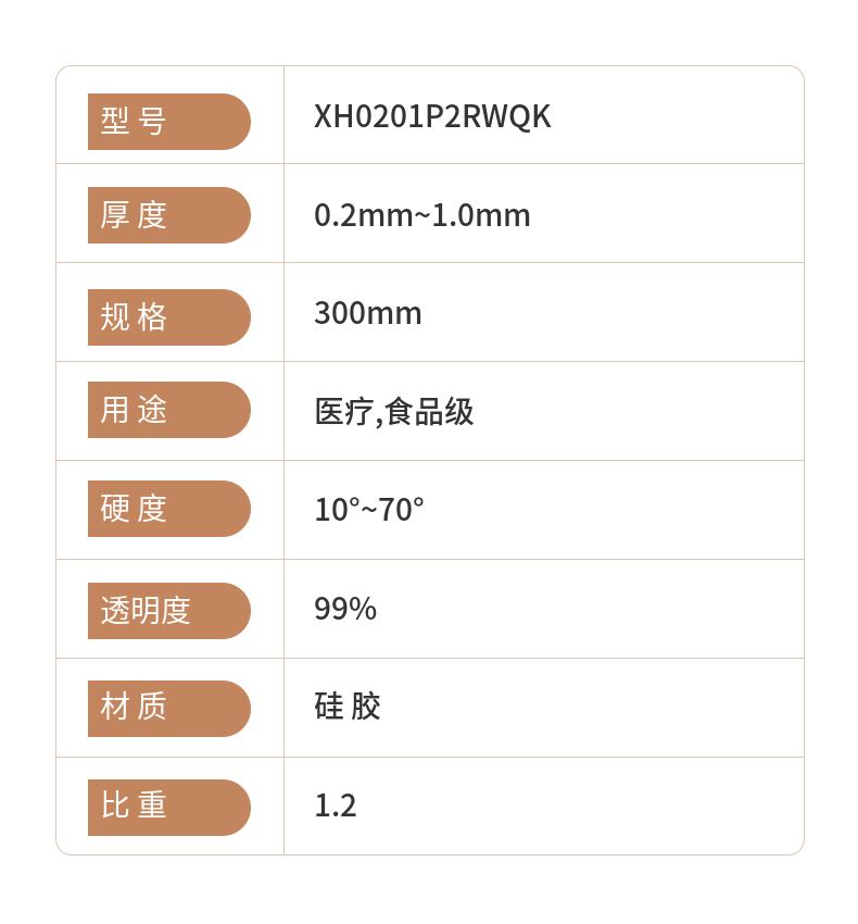 High temperature resistant silicone rubber plate, semi transparent rubber gasket, thermal insulation rubber insulation, wear-resistant soft pad 1/2/3/4/5/6/mm