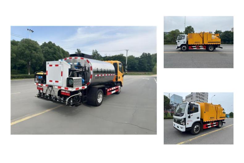 Asphalt waste recycling vehicle, hot recycling road comprehensive maintenance vehicle, road asphalt repair vehicle, municipal road maintenance vehicle