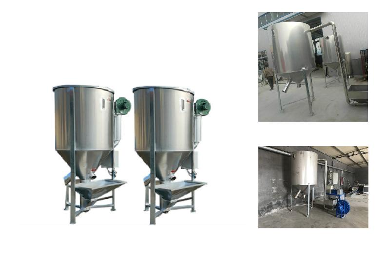 Stainless steel particle storage silo, plastic machinery, particle storage silo, plastic granulator, air conveying silo