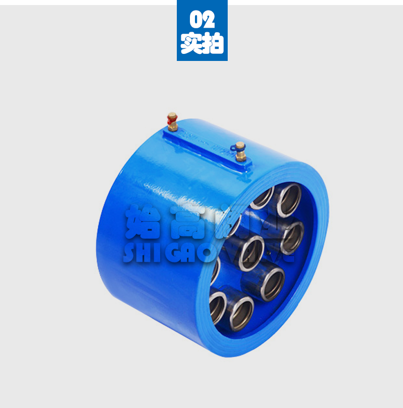 Wafer type dynamic flow balance valve, ductile iron PN25 PN16 starting height valve