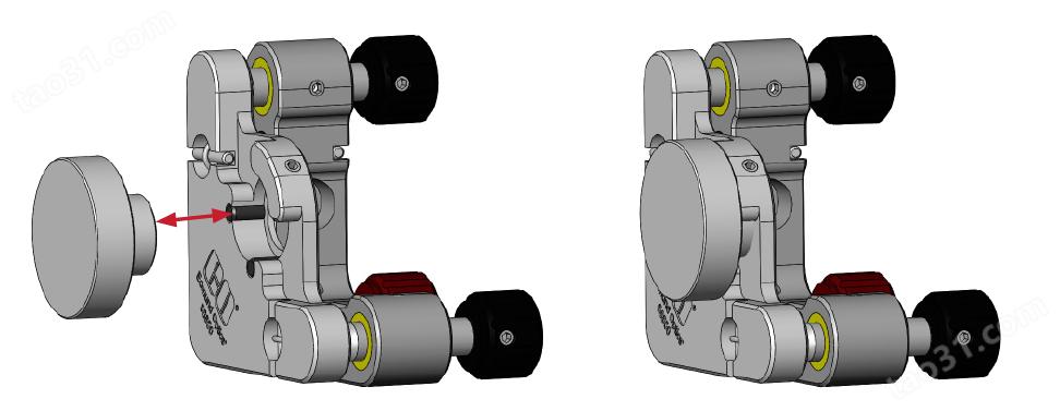 Stemmed Mirrors are mounted to kinematic mounts by a stem on their back surface, resulting in no contact with the edges of the mirror surface.
