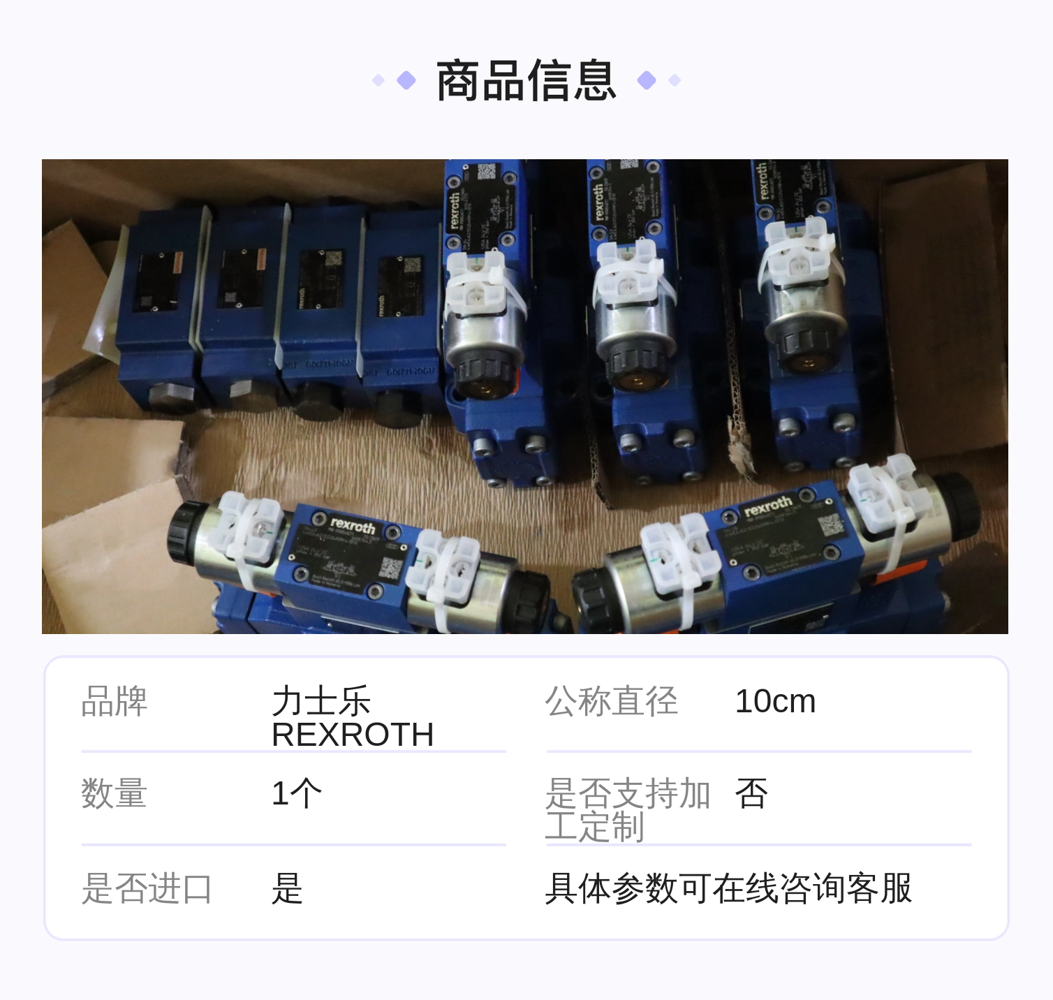 力士乐REXROTH Z2S10单向阀 公称10cm 铸铁材质溢流阀