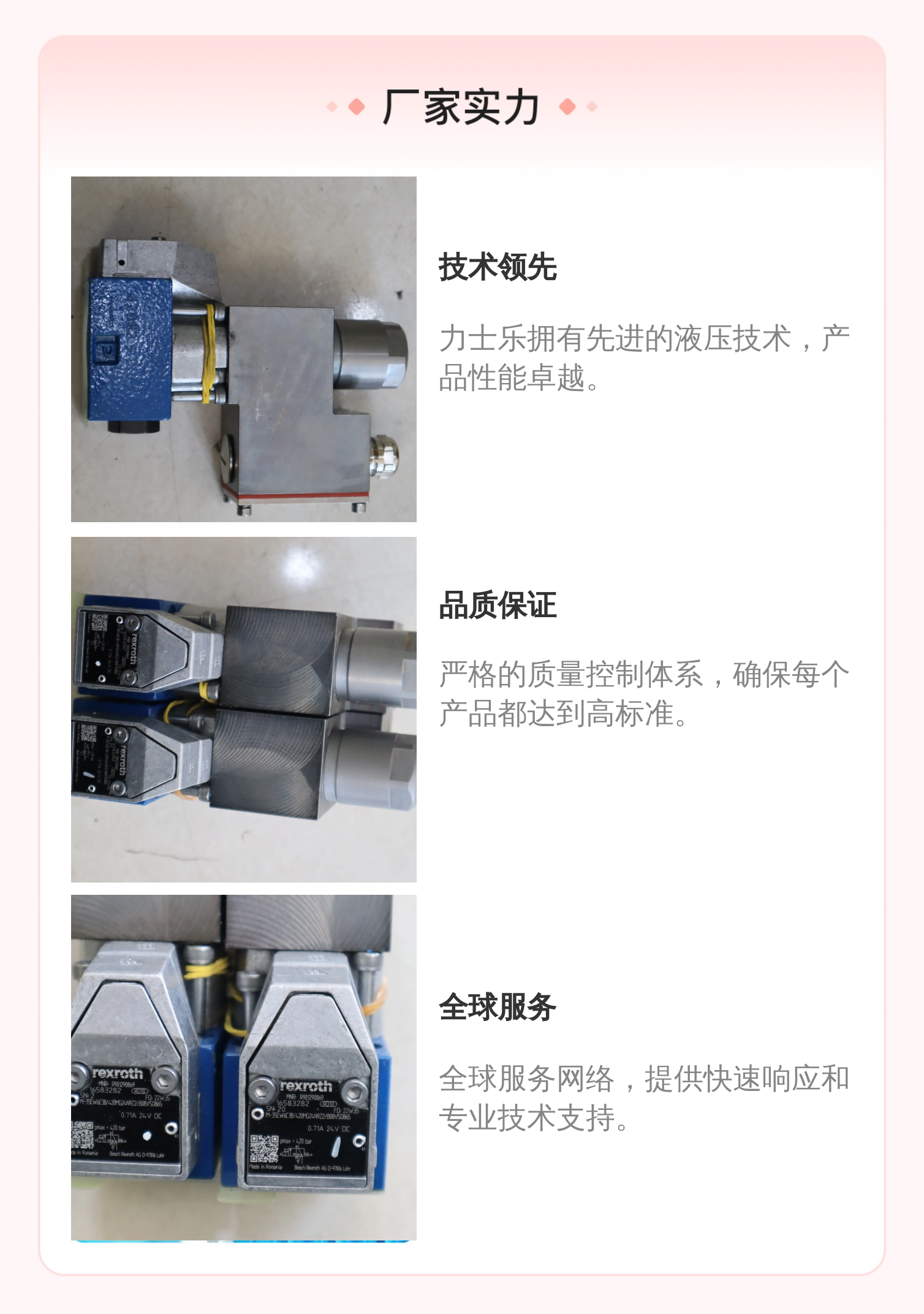 力士乐REXROTH防爆阀球阀线圈R901022515 A238 24V