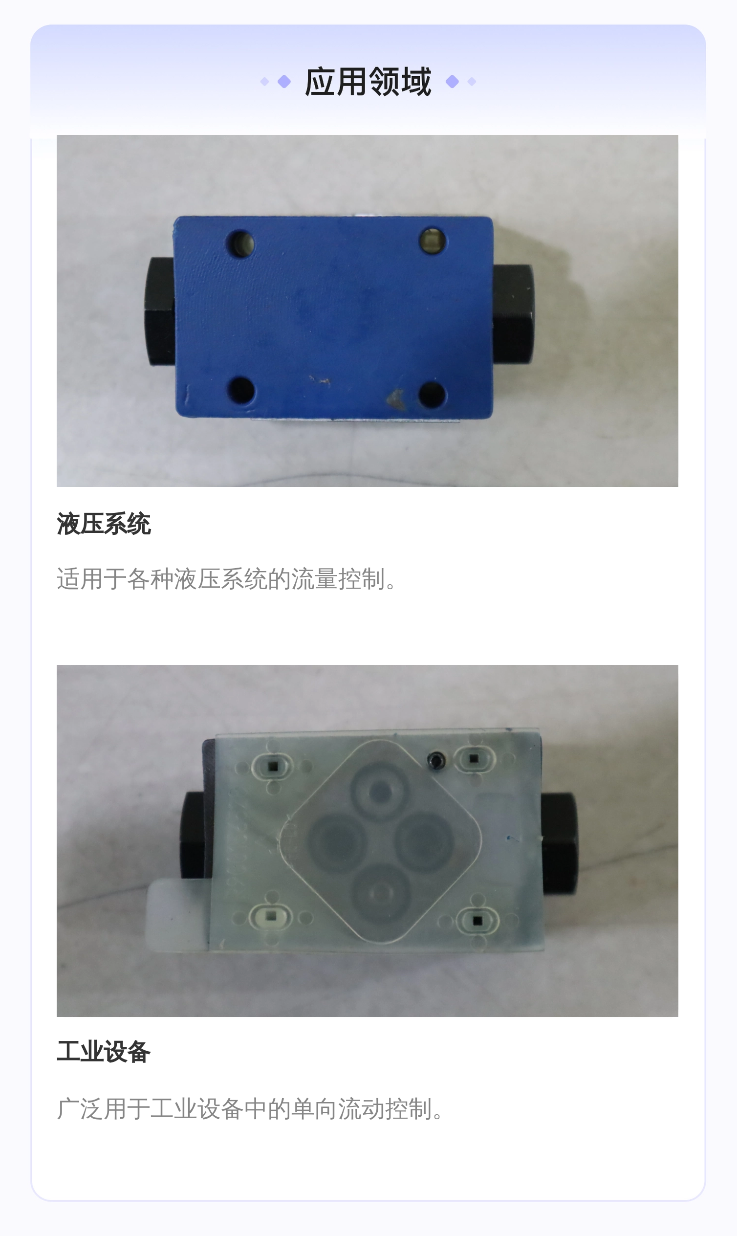 力士乐德国进口单向阀SV6PB1 公称6cm 铸铁材质