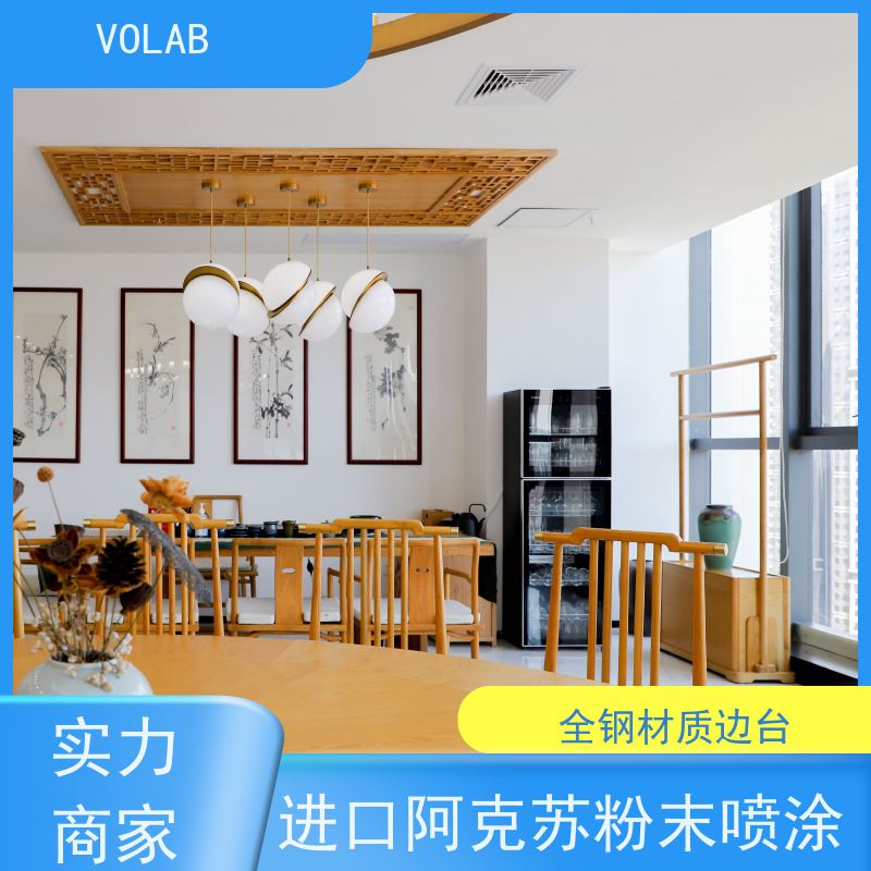 VOLAB 实心理化板 边台 钢木实验台定制厂家 防火阻燃操作台 承重性好