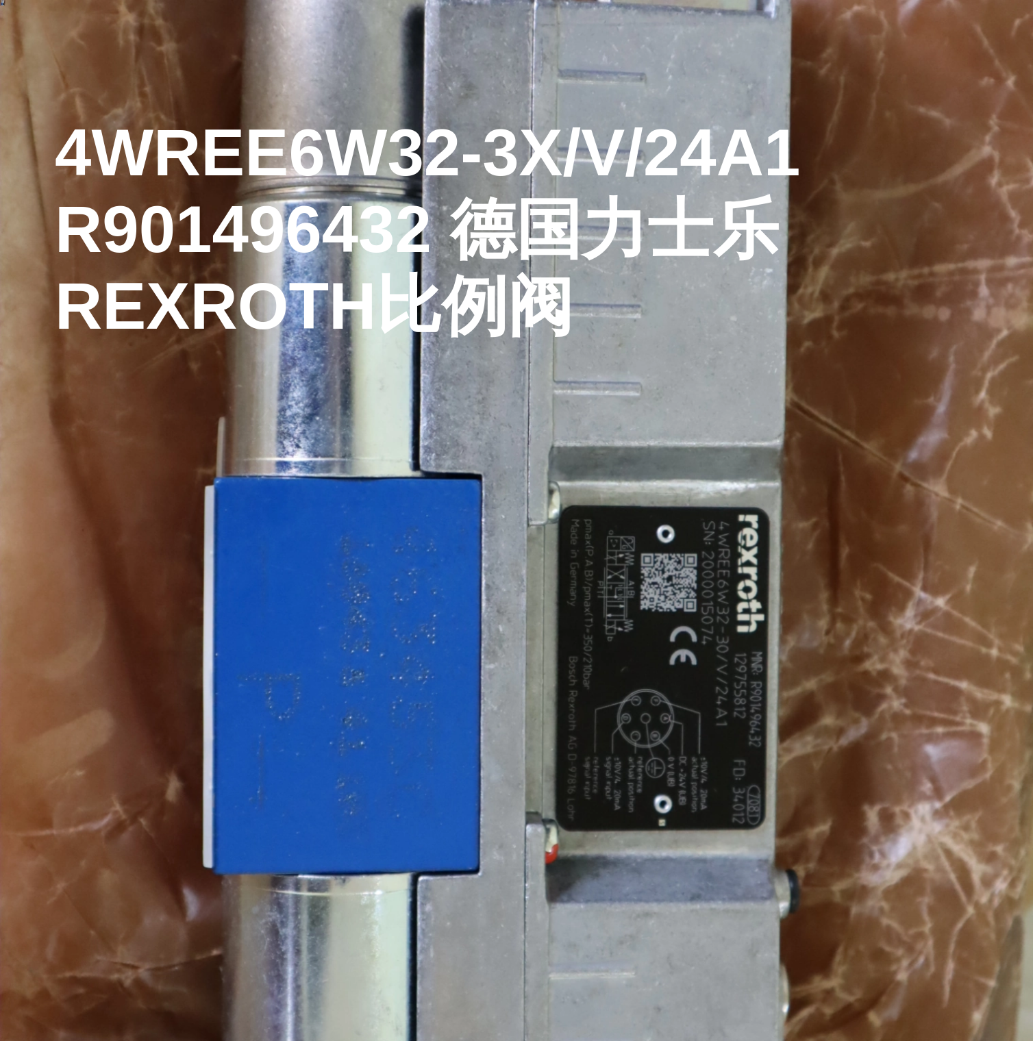 4WREE6W32-3X/V/24A1 R901496432 德国力士乐REXROTH比例阀